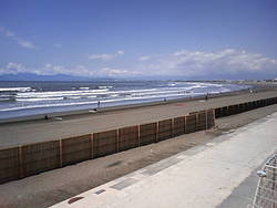 A shonan beach photo photo