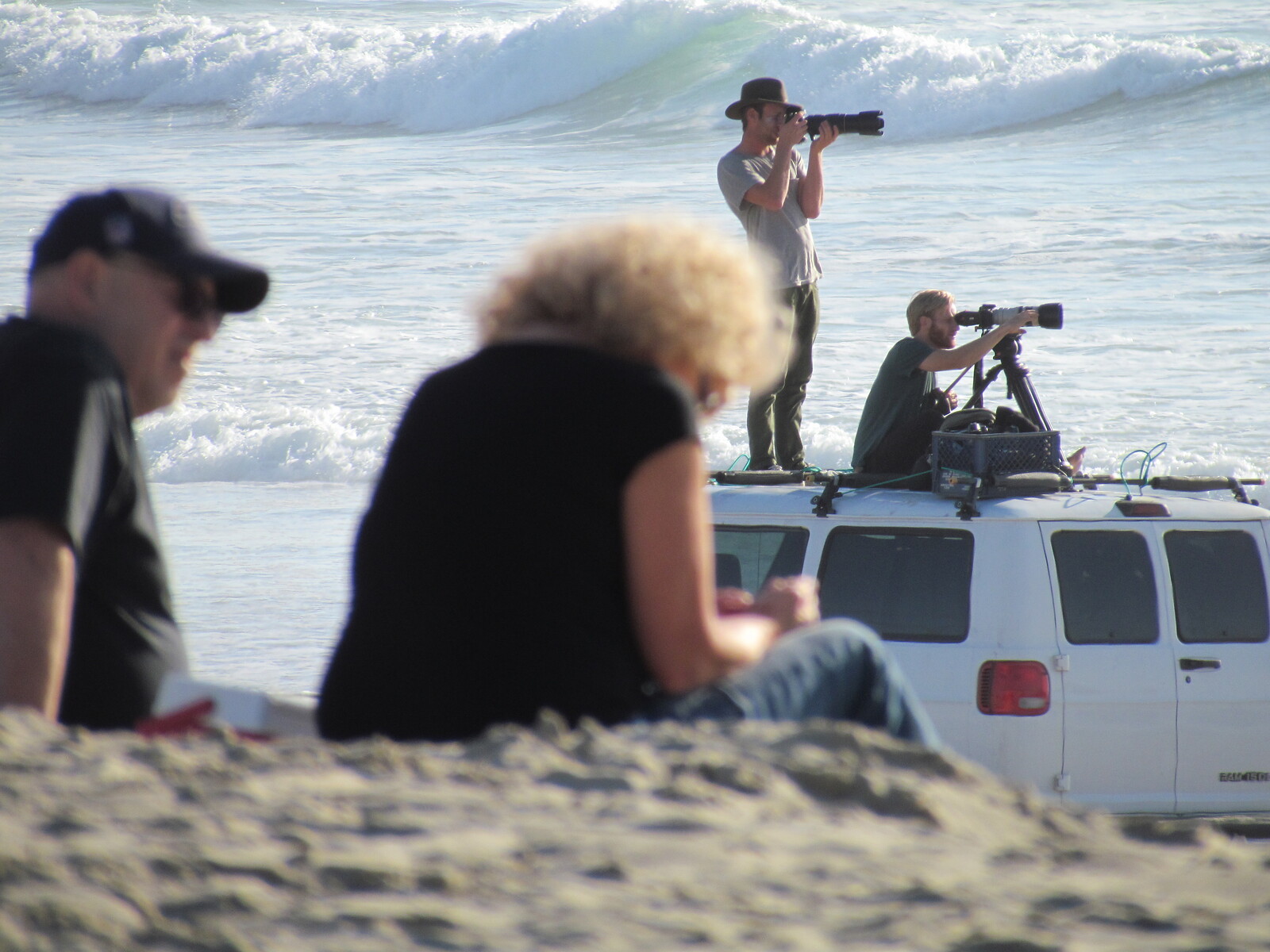photogs at the beach, Pacific City/Cape Kiwanda