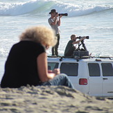 photogs at the beach, Pacific City/Cape Kiwanda