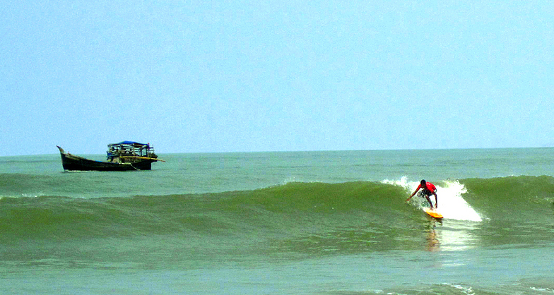 Surfing Cox's Bazar 