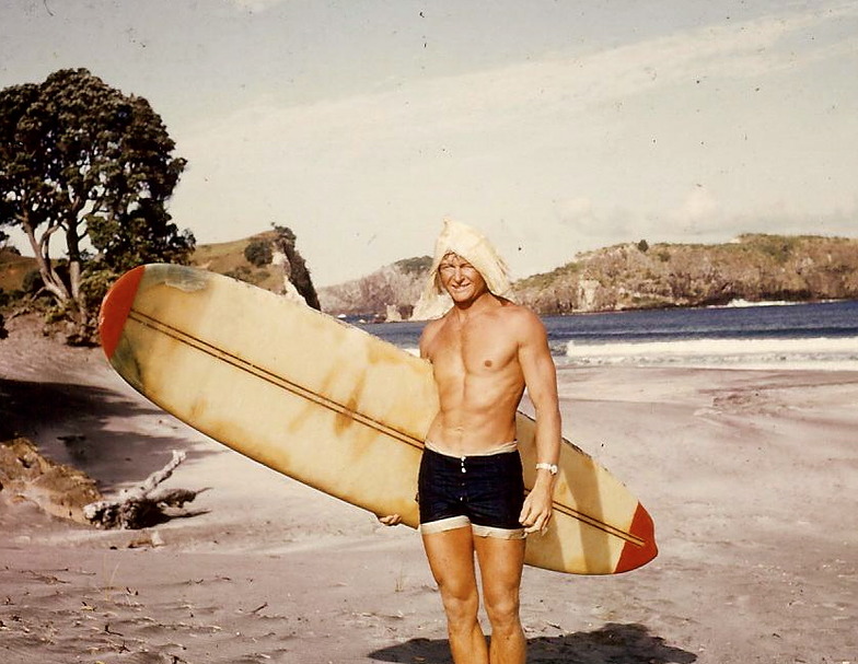 Mike Gardner - Surf Legend from Way back..., Medlands Beach