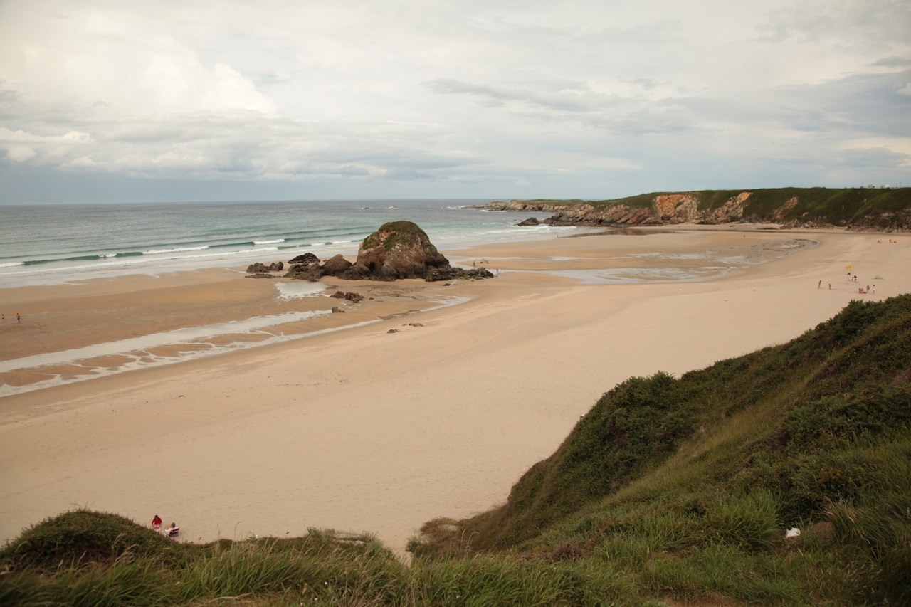 Low tide banks, Playa de Penarronda