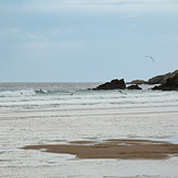 Incoming tide, Playa de Penarronda