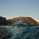 Headland from sea, Makorori North