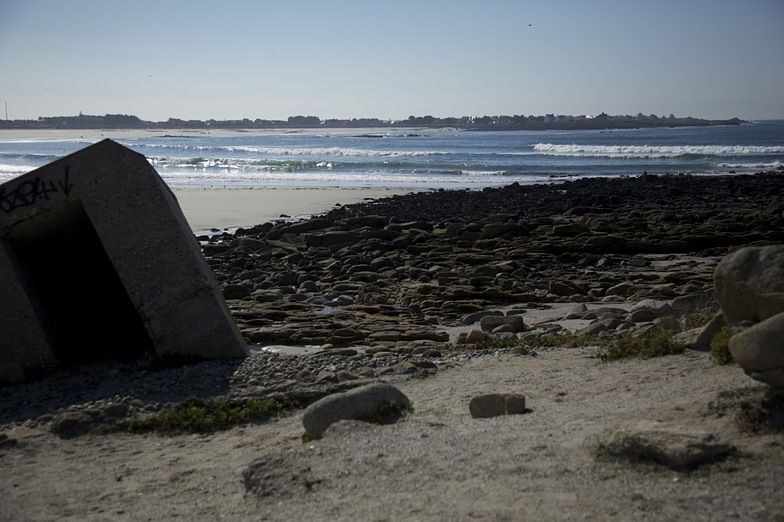 Pors Carn surf break