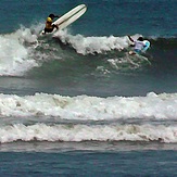 Warming Up for World Longboard Championship 2013, Punta Huanchaco