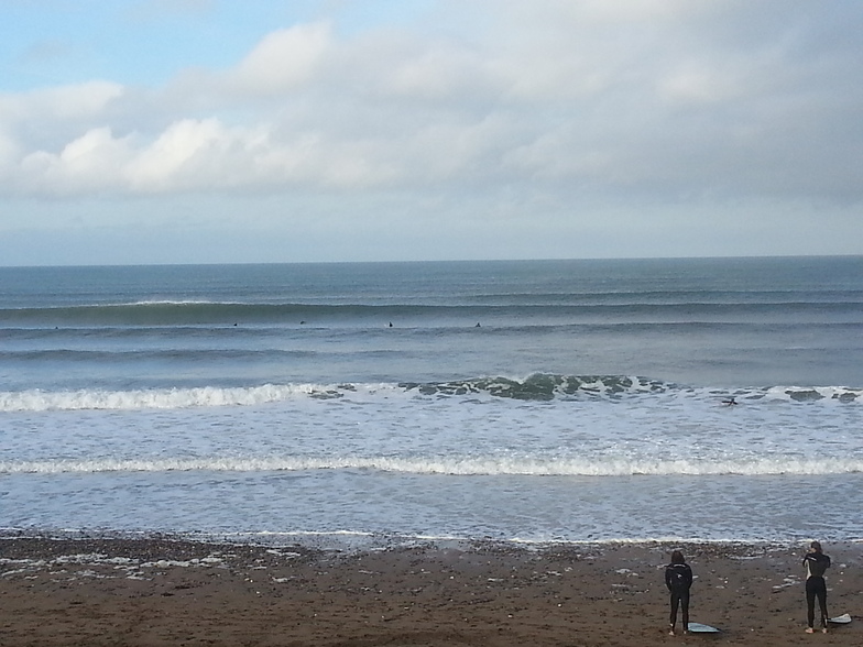 Widemouth Bay surf break