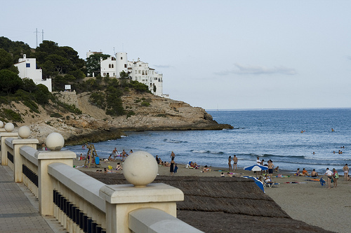 Aiguadolc surf break