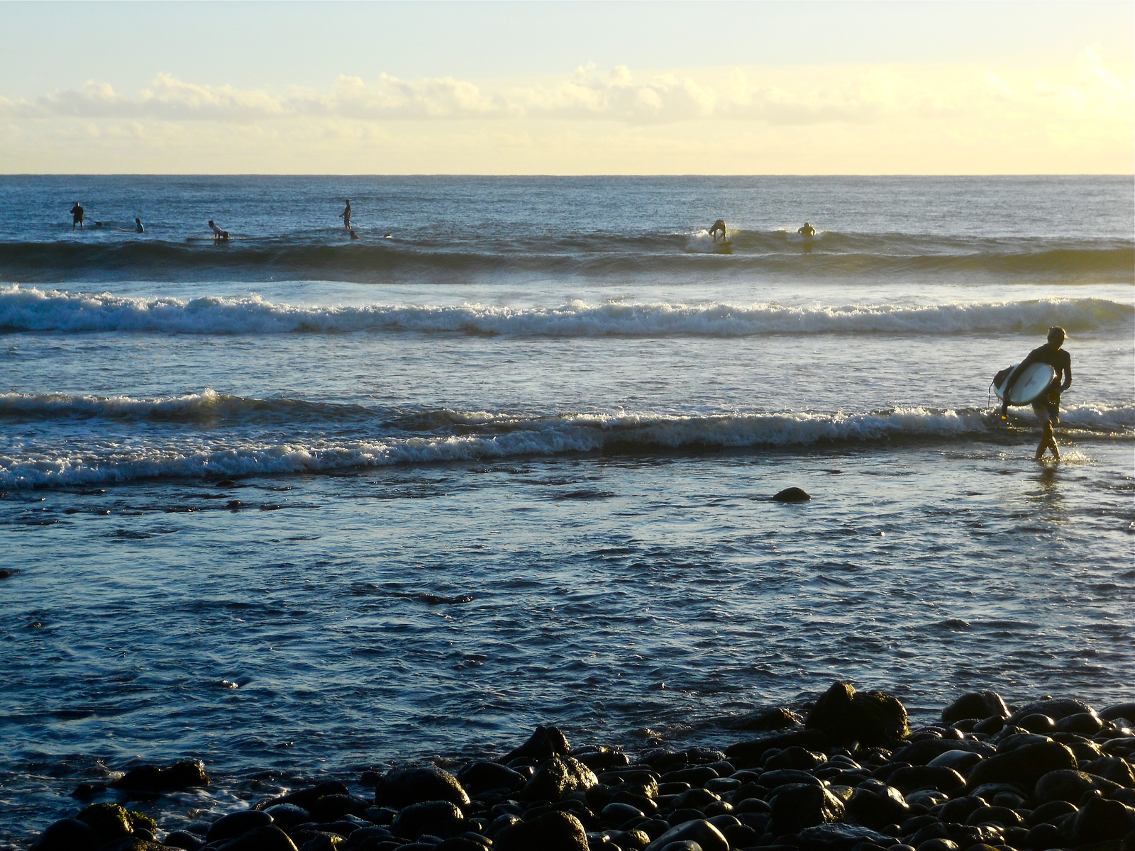 good morning, Honolii Beach Park