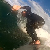 Asbury Park Surfing Still from GoPro