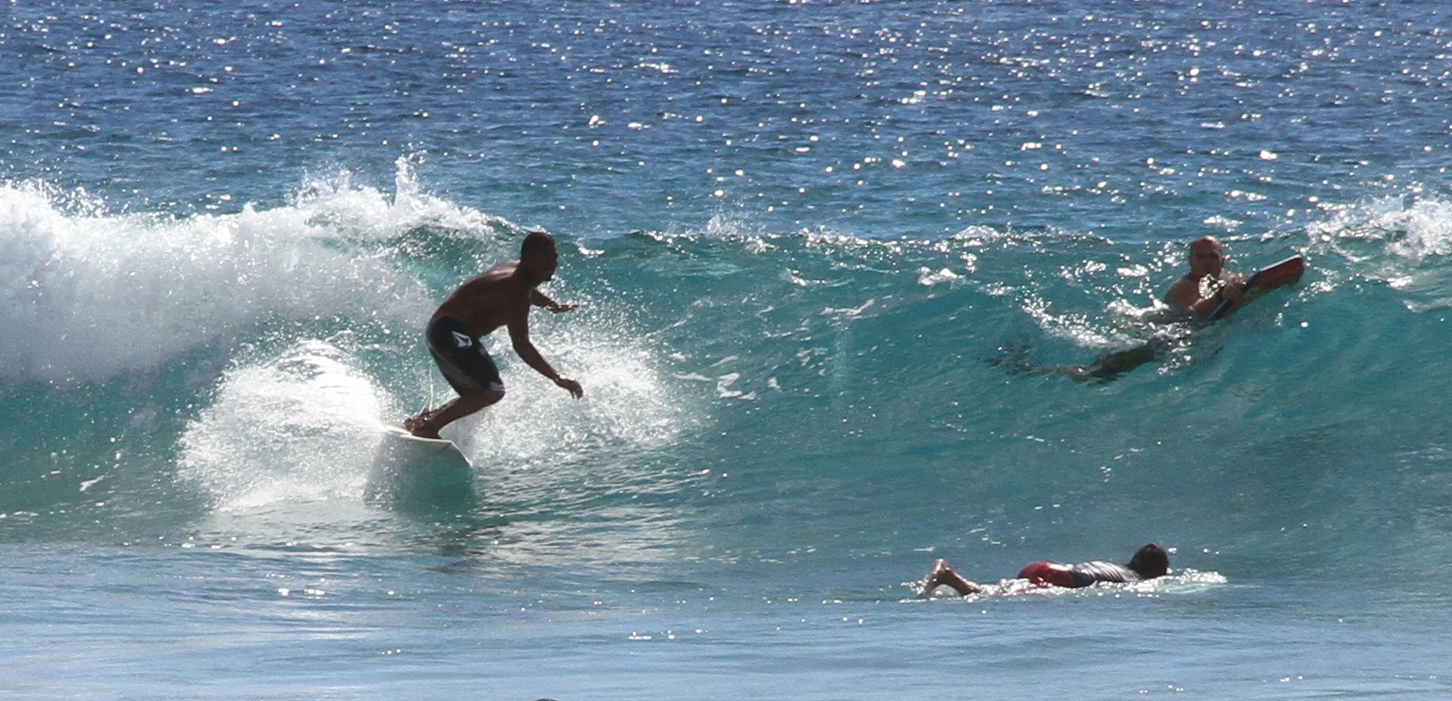 Un día en la playa, Playa Los Cerritos