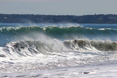 Double Wave at "Nanny", Nantasket Beach