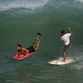 Palmar point swell, El Palmer