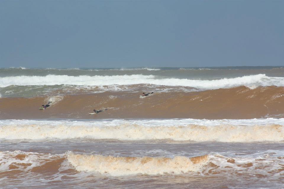 Huge Swell in March 2012 at Sablettes, Les Sablettes
