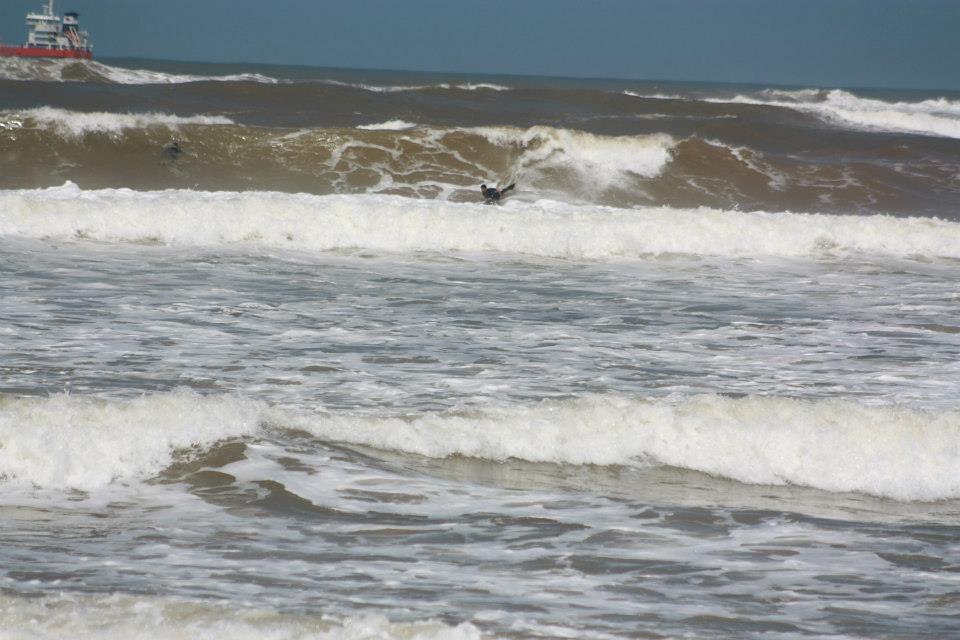Huge Swell in March 2012 at Sablettes, Les Sablettes