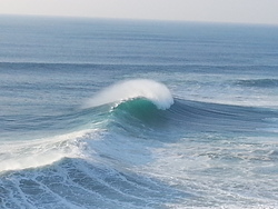 The perfect wave, Praia do Norte photo