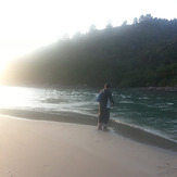 Whangamata Estuary fishing, Whangamata Beach