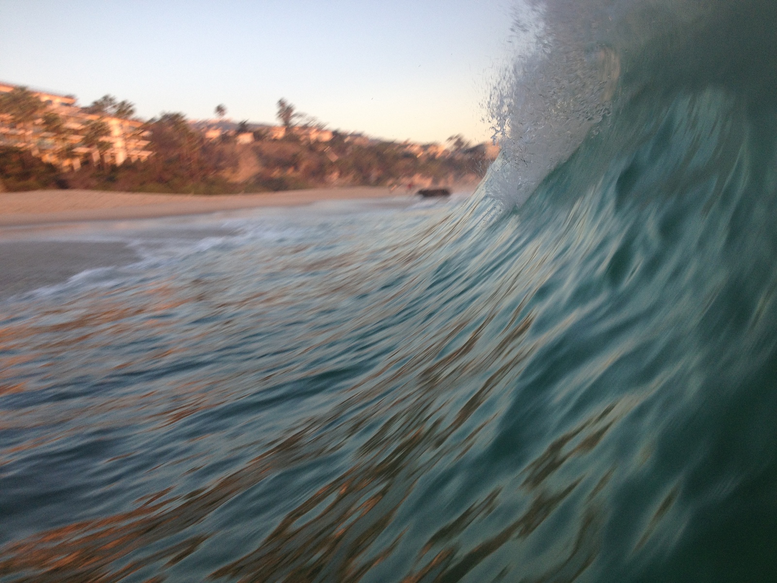 Catched wave, Laguna Beach