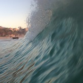 Catched wave, Laguna Beach