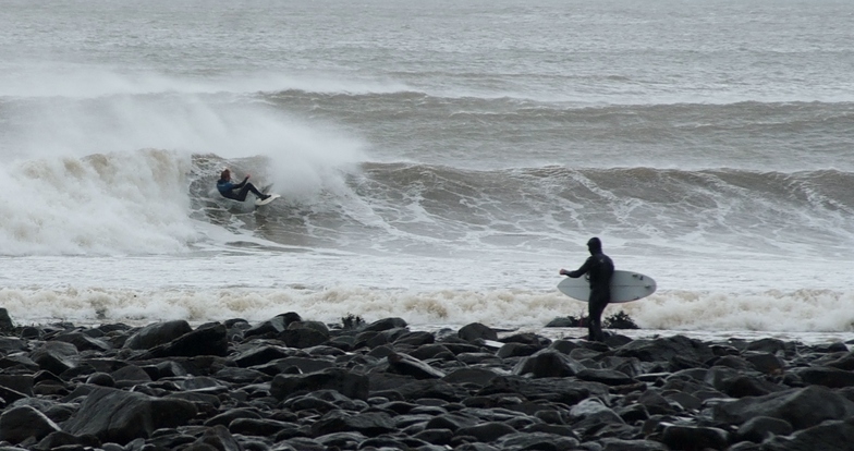 New Years Day Surf at Lynmouth