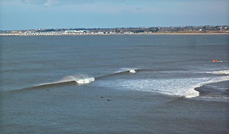 Ogmore-by-Sea surf break