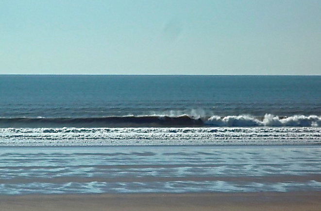 Windy day at 'Gennith, Llangennith