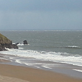 Not working, Tenby (South Beach)