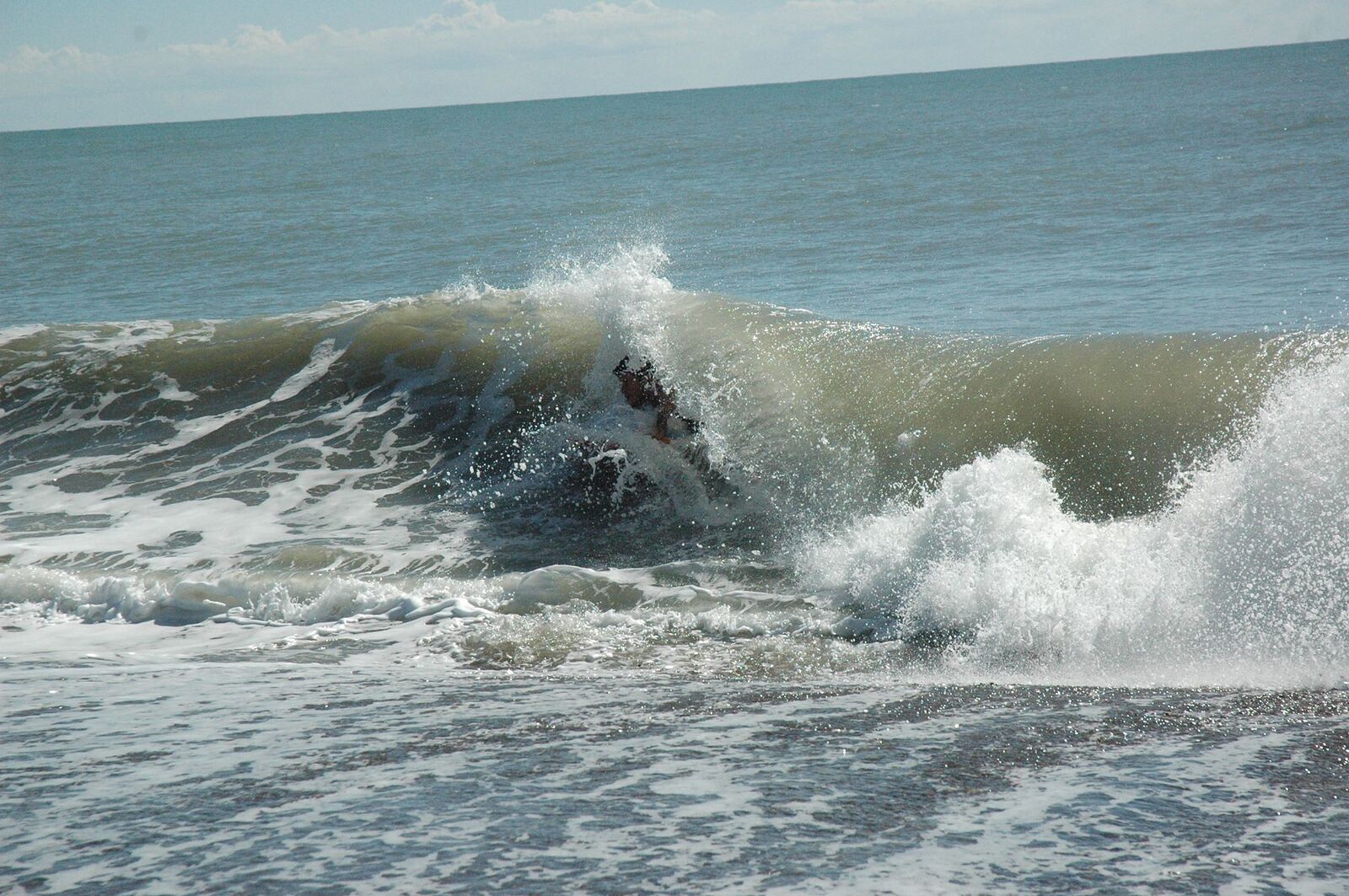 Bodyboard in spot of gunubirlik, Antalya (Lara Beach)