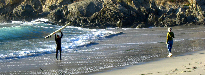 Peter at Hare Creek Beach