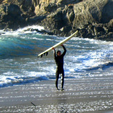 Peter at Hare Creek Beach