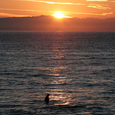 Sunrise at the Lane, Steamer Lane-Middle Peak