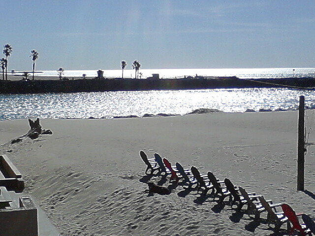 Cocktails and volleyball, Hollywood Beach