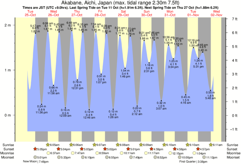 Long Beach Tide Chart