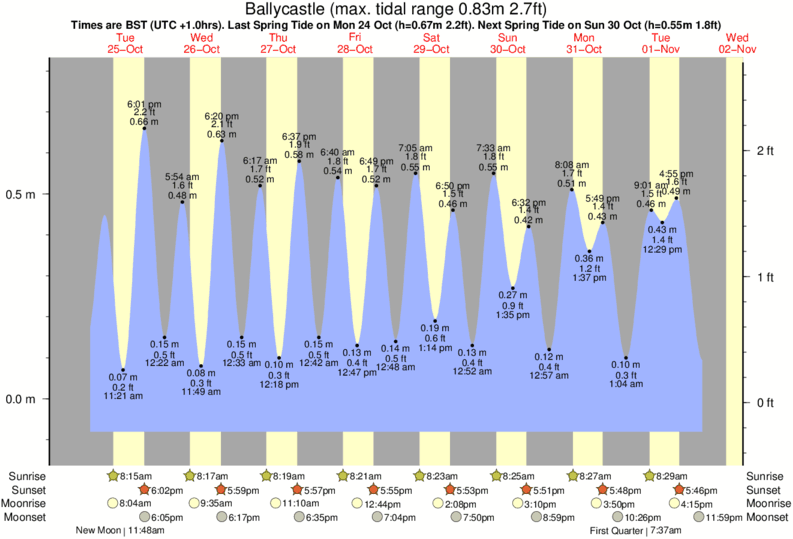 White Rock Beach Tide Chart