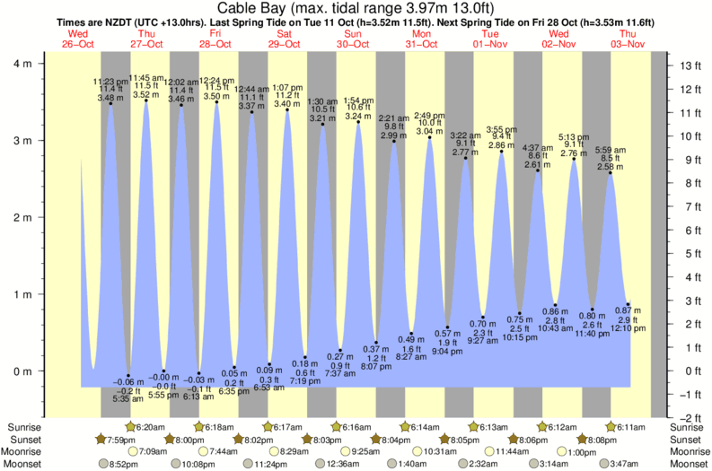 Ruby Beach Tide Chart