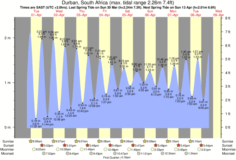 South Beach Tide Chart