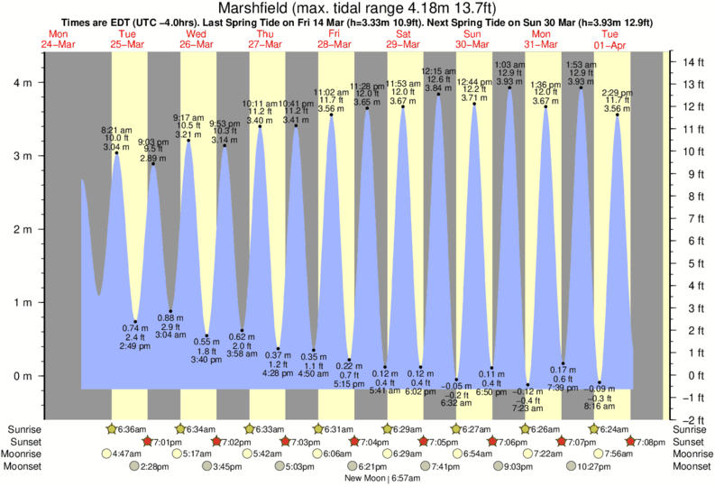 Coast Guard Beach Tide Chart