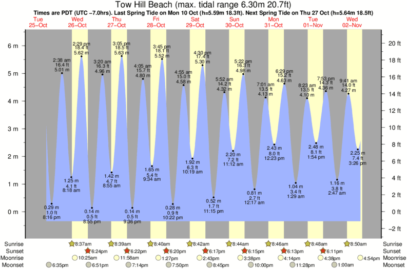 Belize Tide Chart