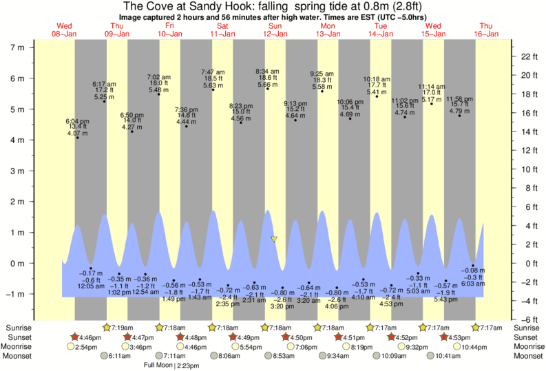 Hook Tide Chart